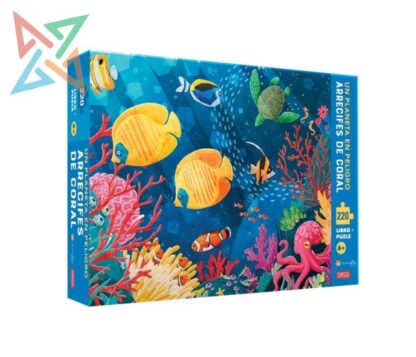 Manolito-SASSI: Libro + Puzzle de 220 piezas - UN PLANETA EN PELIGRO: ARRECIFES DE CORAL