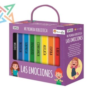 Manolito-SASSI: Mi Primera Biblioteca - LAS EMOCIONES (Tapa Dura)