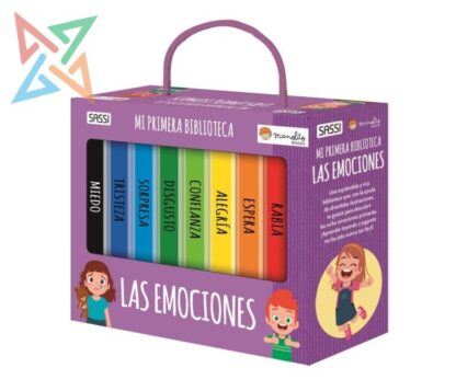 Manolito-SASSI: Mi Primera Biblioteca - LAS EMOCIONES (Tapa Dura)