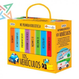 Manolito-SASSI: Mi Primera Biblioteca - LOS VEHÍCULOS (Tapa Dura)