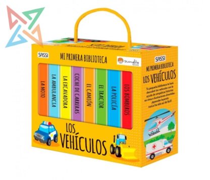 Manolito-SASSI: Mi Primera Biblioteca - LOS VEHÍCULOS (Tapa Dura)