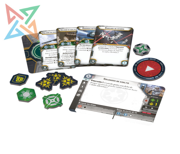 Atomic Mass Games Star Wars: Legión – Tropas De Asalto De Control De Insurgencia, Expansión Con 7 Miniaturas, Para 2 Jugadores, A Partir De 14 Años, 120-180 Minutos