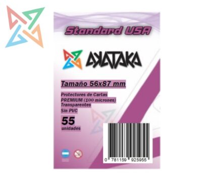 Protectores AKATAKA (56x87) Standard USA PREMIUM x55