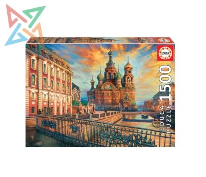 ROMPECABEZAS PUZZLE EDUCA 1500 piezas Nro 18501: San Petersburgo