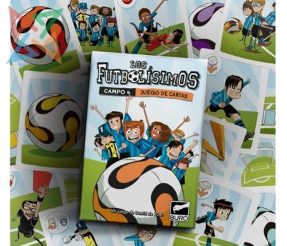 Los Futbolísimos: CAMPO 4 - Juego de Cartas - Imagen 2