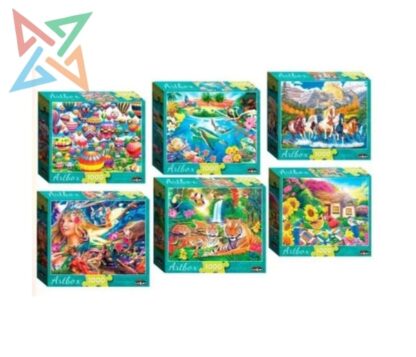 ROMPECABEZAS PUZZLE ADERITOYS 1000 piezas: ARTBOX (6 diseños / 1 a elección)