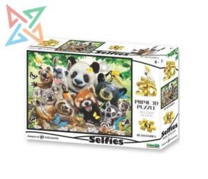 ROMPECABEZAS PUZZLE PRIME 3D 63 piezas: Selfies – Bush Babies – AKATAKA