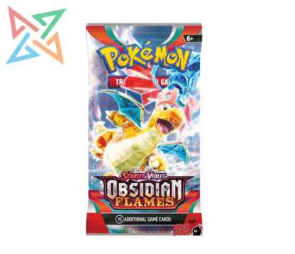 POKÉMON TCG - Scarlet & Violet - Obsidian Flames (en Inglés) - 1 sobre