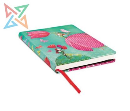 LIBRETA PAPERBLANKS - Tamaño Midi Rayado 176 páginas: Alegre Primavera - Imagen 2