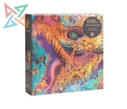 ROMPECABEZAS PUZZLE Paperblanks 1000 piezas: DRAGÓN CROMÁTICO - Colección Andrew Jones