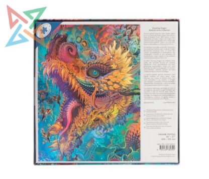 ROMPECABEZAS PUZZLE Paperblanks 1000 piezas: DRAGÓN CROMÁTICO - Colección Andrew Jones - Imagen 2