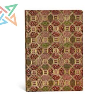 LIBRETA PAPERBLANKS - Tamaño Midi Liso 144 páginas: Mandala, Tejidos Tibetanos Sagrados