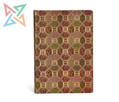 LIBRETA PAPERBLANKS - Tamaño Midi Liso 144 páginas: Mandala, Tejidos Tibetanos Sagrados