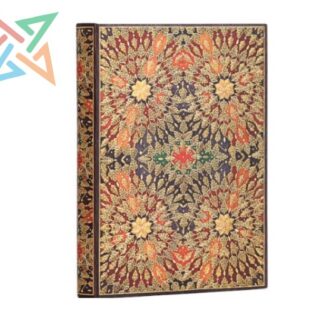 LIBRETA PAPERBLANKS - Tamaño Ultra Rayado 144 páginas: Flores Incandescentes