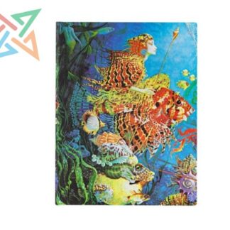 LIBRETA PAPERBLANKS - Tamaño Midi Rayado 144 páginas: Fantasías Marinas, Viajes Fantásticos