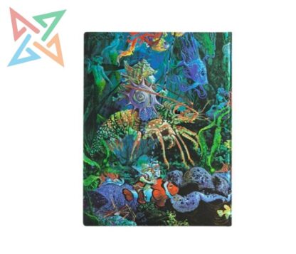 LIBRETA PAPERBLANKS - Tamaño Midi Rayado 144 páginas: Fantasías Marinas, Viajes Fantásticos - Imagen 3