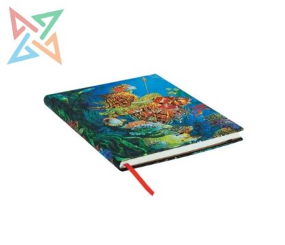 LIBRETA PAPERBLANKS - Tamaño Midi Rayado 144 páginas: Fantasías Marinas, Viajes Fantásticos - Imagen 2