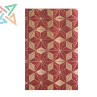 LIBRETA PAPERBLANKS - Tamaño Midi Rayado 176 páginas: Hishi, Ukiyo-e Estampados de Kimono