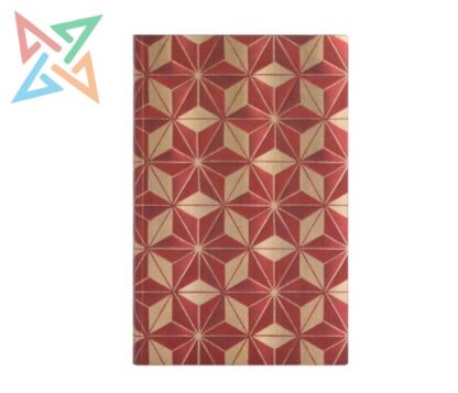 LIBRETA PAPERBLANKS - Tamaño Midi Rayado 176 páginas: Hishi, Ukiyo-e Estampados de Kimono