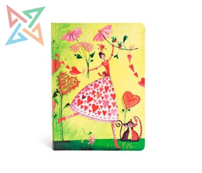 LIBRETA PAPERBLANKS - Tamaño Midi Rayado 176 páginas: Valentina, Colección Mila Marquis