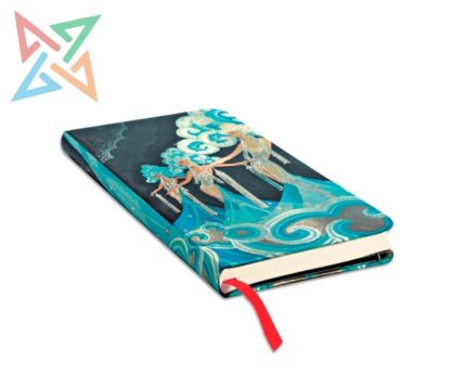 LIBRETA PAPERBLANKS - Tamaño Midi Rayado 176 páginas: Vintage Vogue, Plume - Imagen 2