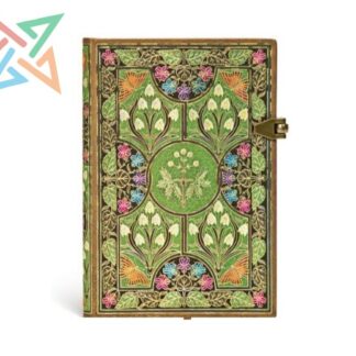 LIBRETA PAPERBLANKS - Tamaño Ultra Rayado 144 páginas: Poesía en Flor - Ilustraciones Botánicas