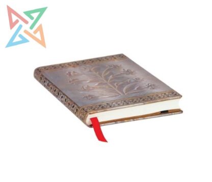 LIBRETA PAPERBLANKS - Tamaño Mini Rayado 176 páginas: Agra, Flores del Taj Mahal - Imagen 2