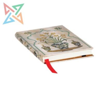 LIBRETA PAPERBLANKS - Tamaño Mini Rayado 176 páginas: Shah, Flores del Taj Mahal - Imagen 2