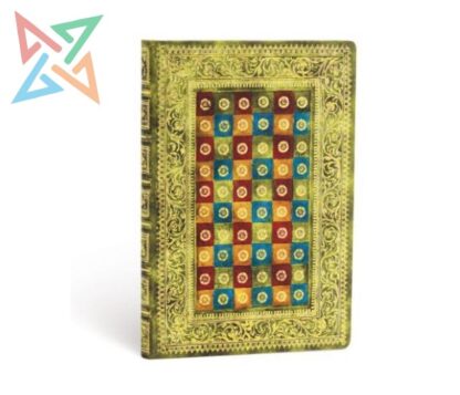 LIBRETA PAPERBLANKS - Tamaño Midi Rayado 144 páginas: Verde, Mañanas de Venecia