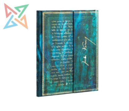 LIBRETA PAPERBLANKS - Tamaño Ultra Rayado 144 páginas: Verne, 20.000 Leguas de Viaje Submarino - Colección Manuscritos Bellos