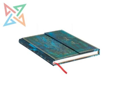 LIBRETA PAPERBLANKS - Tamaño Ultra Rayado 144 páginas: Verne, 20.000 Leguas de Viaje Submarino - Colección Manuscritos Bellos - Imagen 2