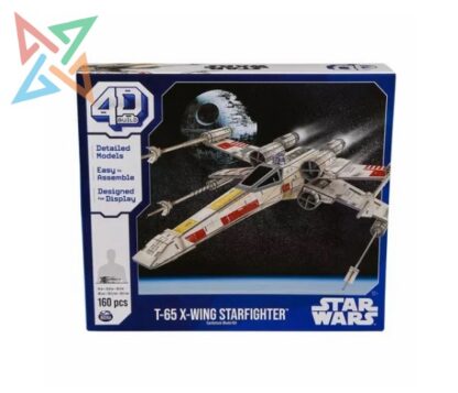 ROMPECABEZAS PUZZLE 4D Build - STAR WARS: T-65 XWING STARFIGHTER 160 PIEZAS