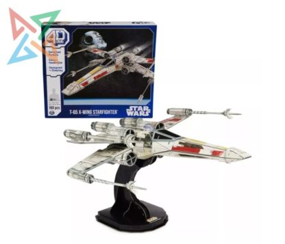 ROMPECABEZAS PUZZLE 4D Build - STAR WARS: T-65 XWING STARFIGHTER 160 PIEZAS - Imagen 2