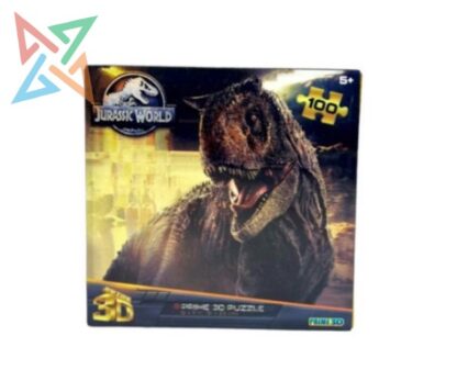ROMPECABEZAS PUZZLE PRIME 3D 100 piezas: JURASSIC WORLD CARNOTAURUS