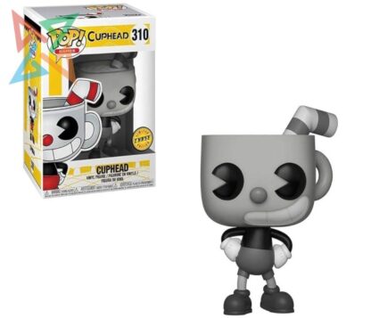Funko Pop! Games - Cuphead 310: Cuphead Blanco y Negro