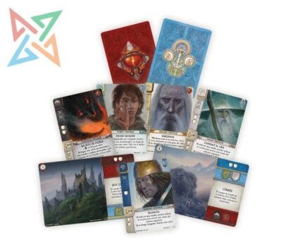 GUERRA DEL ANILLO - EL JUEGO DE CARTAS - Imagen 3