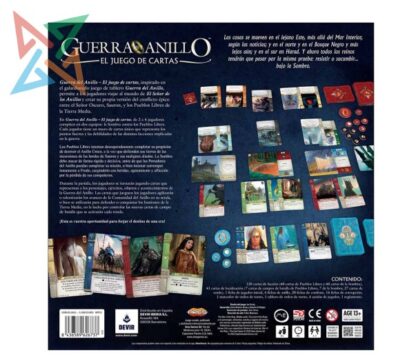 GUERRA DEL ANILLO - EL JUEGO DE CARTAS - Imagen 4