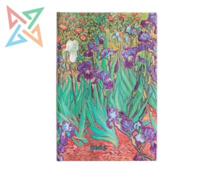 LIBRETA PAPERBLANKS - Tamaño Mini Rayado 176 páginas: LIRIOS DE VAN GOGH