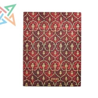 AGENDA PAPERBLANKS - Tamaño Ultra 176 páginas: TERCIOPELO ROJO