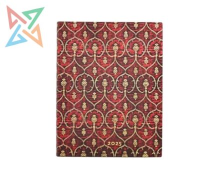 AGENDA PAPERBLANKS - Tamaño Ultra 176 páginas: TERCIOPELO ROJO
