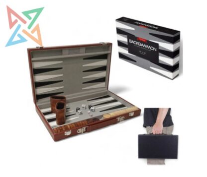 BACKGAMMON de LUJO en Maletín