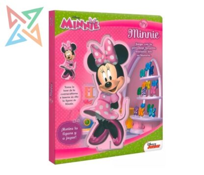 Colección Soy… ¡Retira la Figura y a Jugar! - Soy Minnie (CARTONÉ)