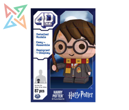 ROMPECABEZAS PUZZLE 4D Build - HARRY POTTER: 87 PIEZAS