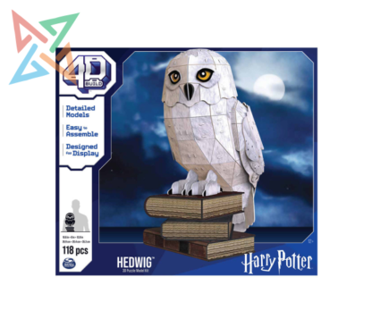 ROMPECABEZAS PUZZLE 4D Build - HARRY POTTER: HEDWIG 118 PIEZAS