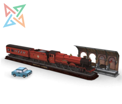 ROMPECABEZAS PUZZLE 4D Build - HARRY POTTER: HOGWARTS EXPRESS 181 PIEZAS - Imagen 3