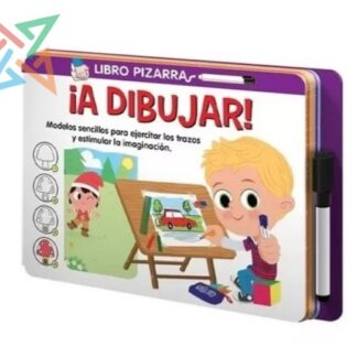 LIBRO PIZARRA: ¡A DIBUJAR! (Tapa Dura)