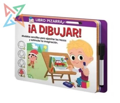 LIBRO PIZARRA: ¡A DIBUJAR! (Tapa Dura)