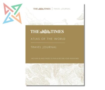 CUADERNO DE VIAJE - THE TIMES WORLD ATLAS Travel Journal 22x15 Rayado y Liso 240 págs.: ATLAS OF THE WORLD