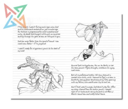 CUADERNO INSIGHTS - DC SUPERMAN 21x13 Rayado 192 págs.(Tapa Dura) - Imagen 2