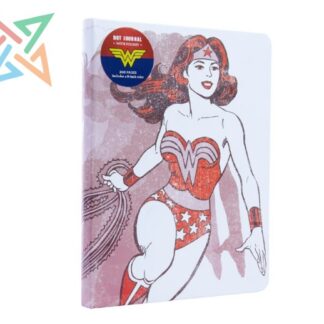 CUADERNO INSIGHTS - DC WONDER WOMAN 22x17 Liso Punteado 208 págs.: VINTAGE (Tapa Dura)